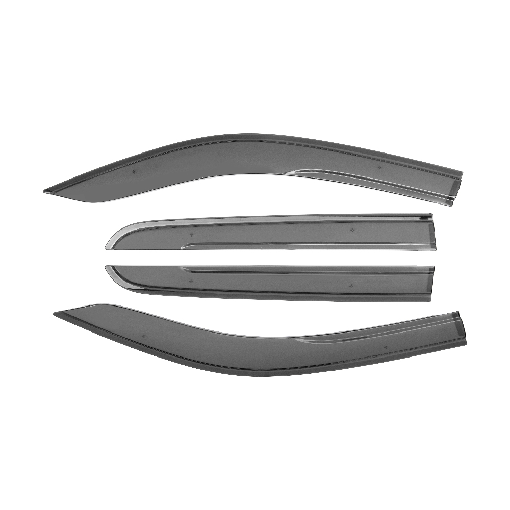 Side Visors DC:  Dark tint 4pcs