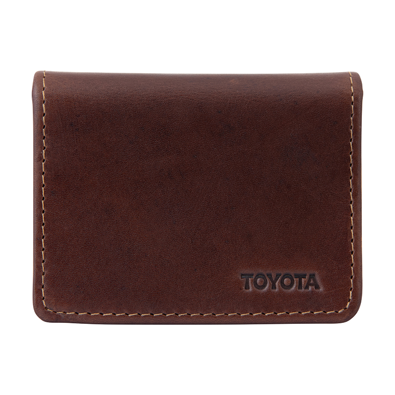 TOYOTA BURNISH SLIMLINE FLAP CARD HOLDER