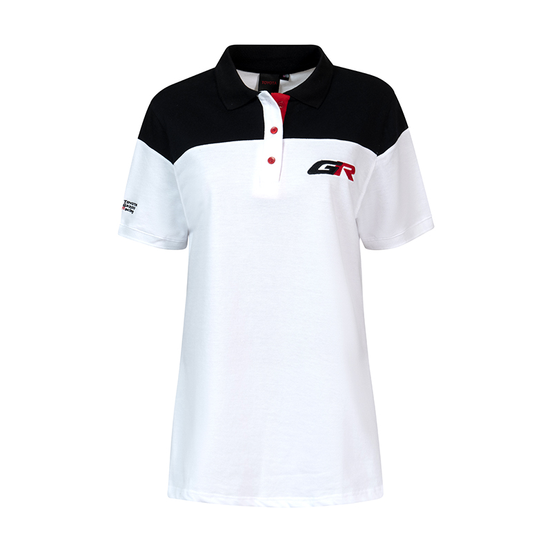GR Ladies White Golf Shirt