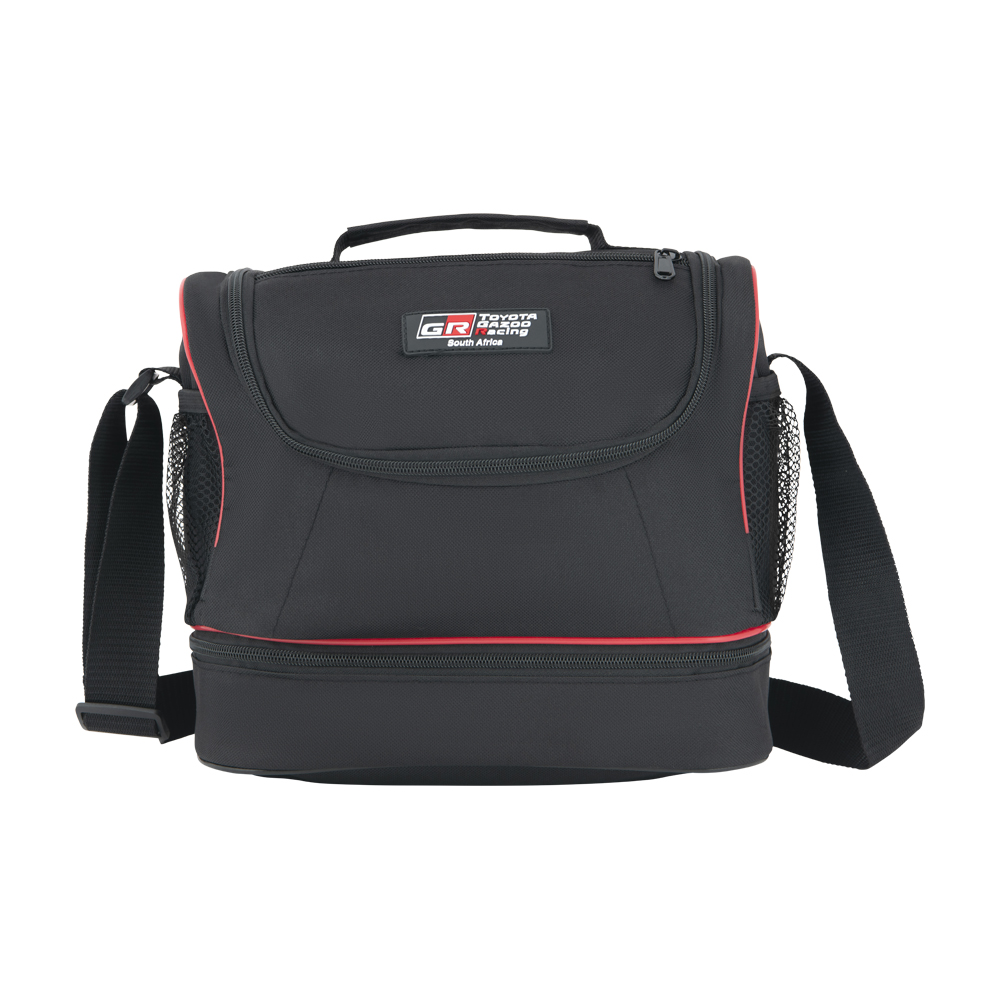 MOTORSPORT BLACK COOLER BAG
