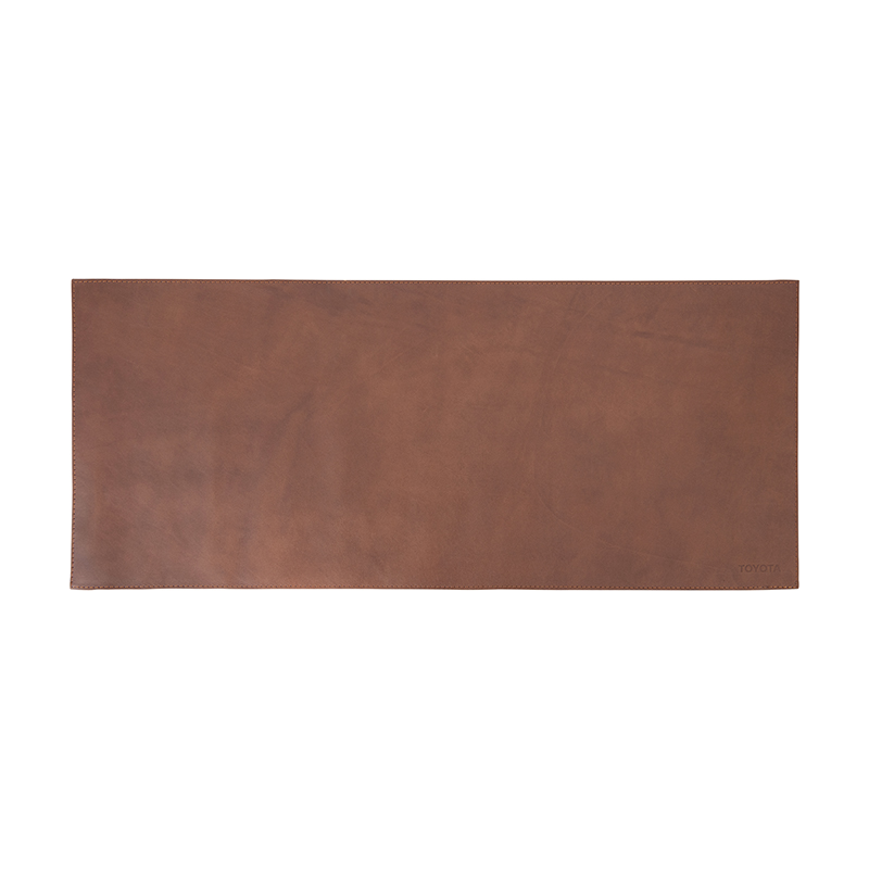 Toyota Brown Leather Desk Pad