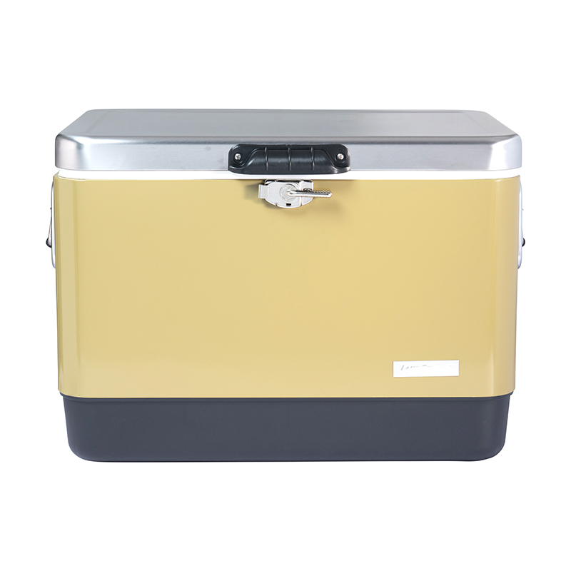 KHAKI LAND CRUISER COOLER BOX-LRG