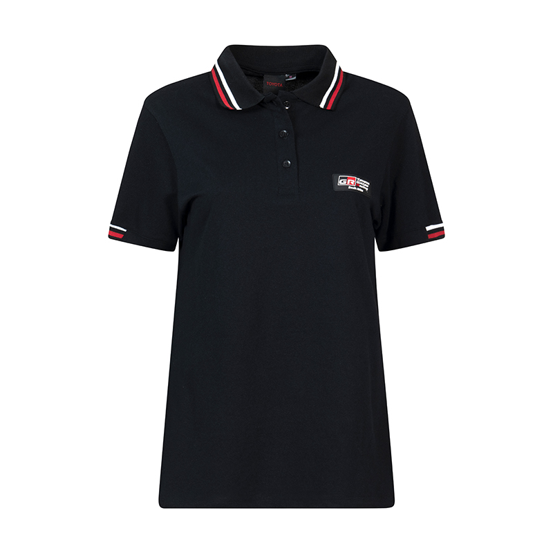 GR Ladies Black Golf Shirt