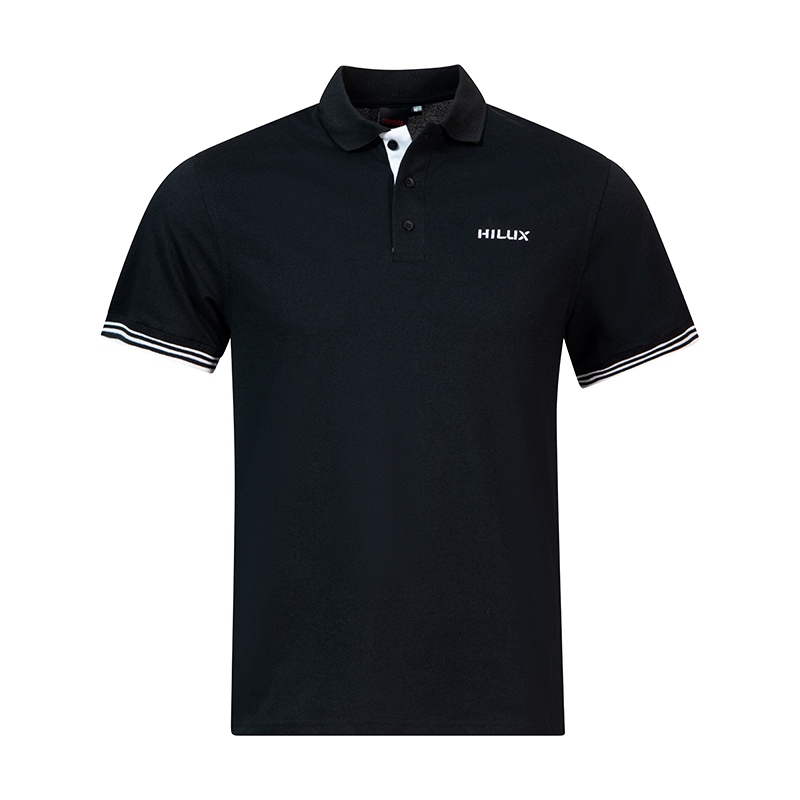 HX Mens Charcoal Grey Golf Shirt