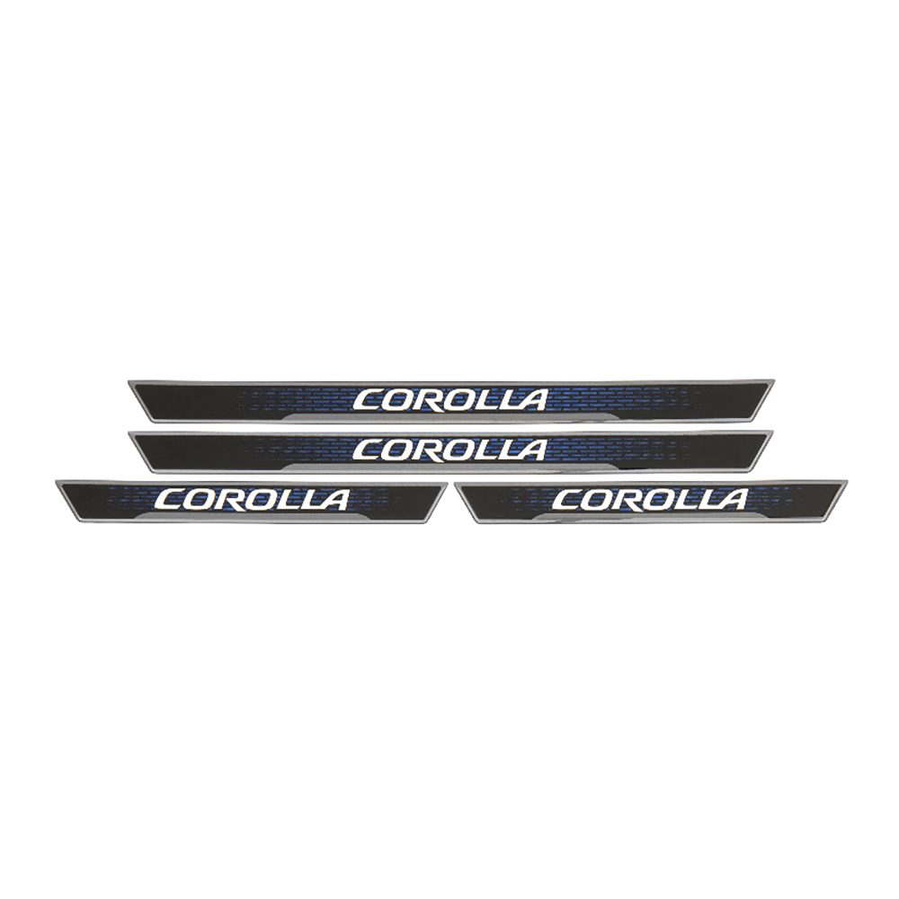 Scuff Plates - Carbon Fibre look