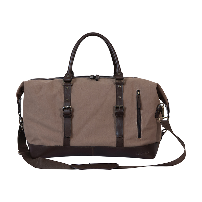 Lexus Canvas & Leather Duffle Bag