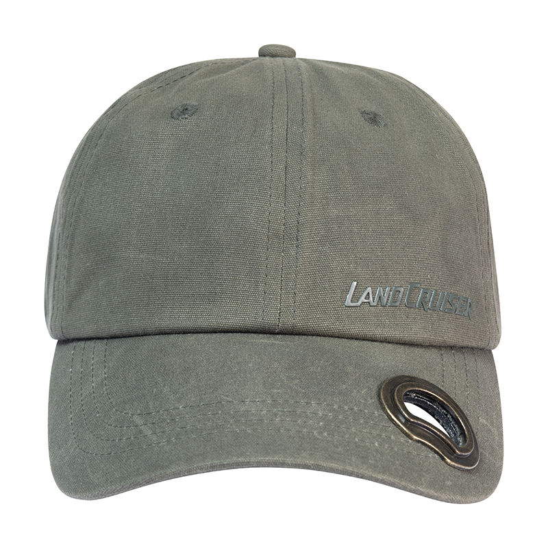LC OLIVE GREEN CAP WITH BOTTLE OPENER