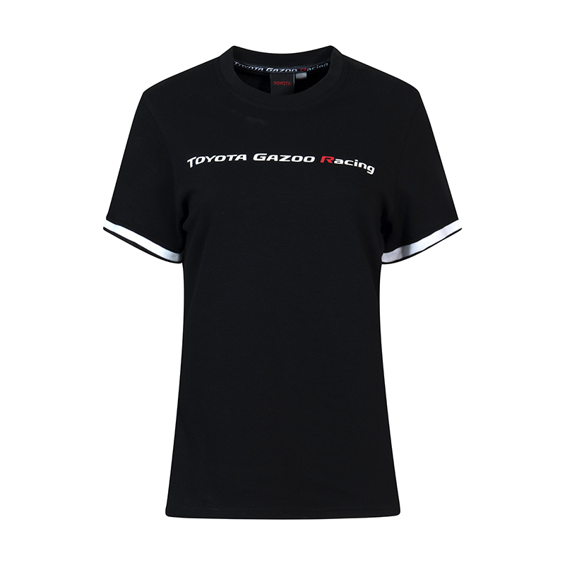 GR ladies Black T Shirt with Cuffs