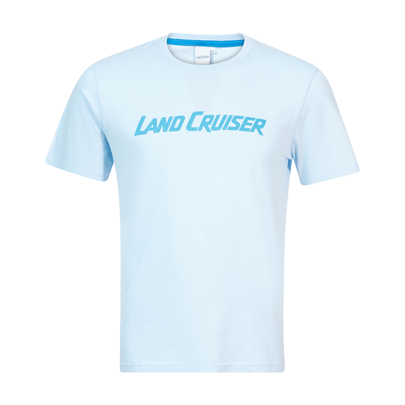 LC MENS LIGHT BLUE GRAPHIC T-SHIRT