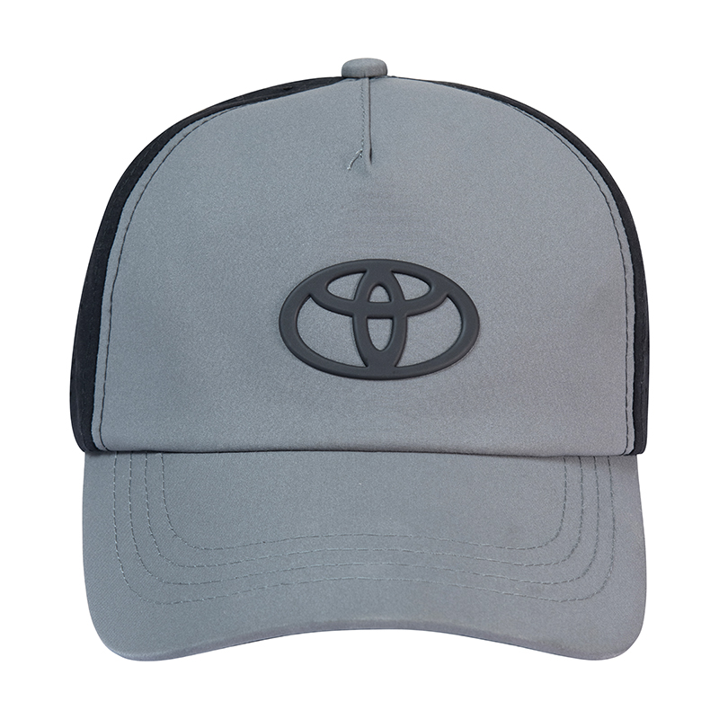 TOYOTA GREY & BLACK CAP WITH FRONT LOGO