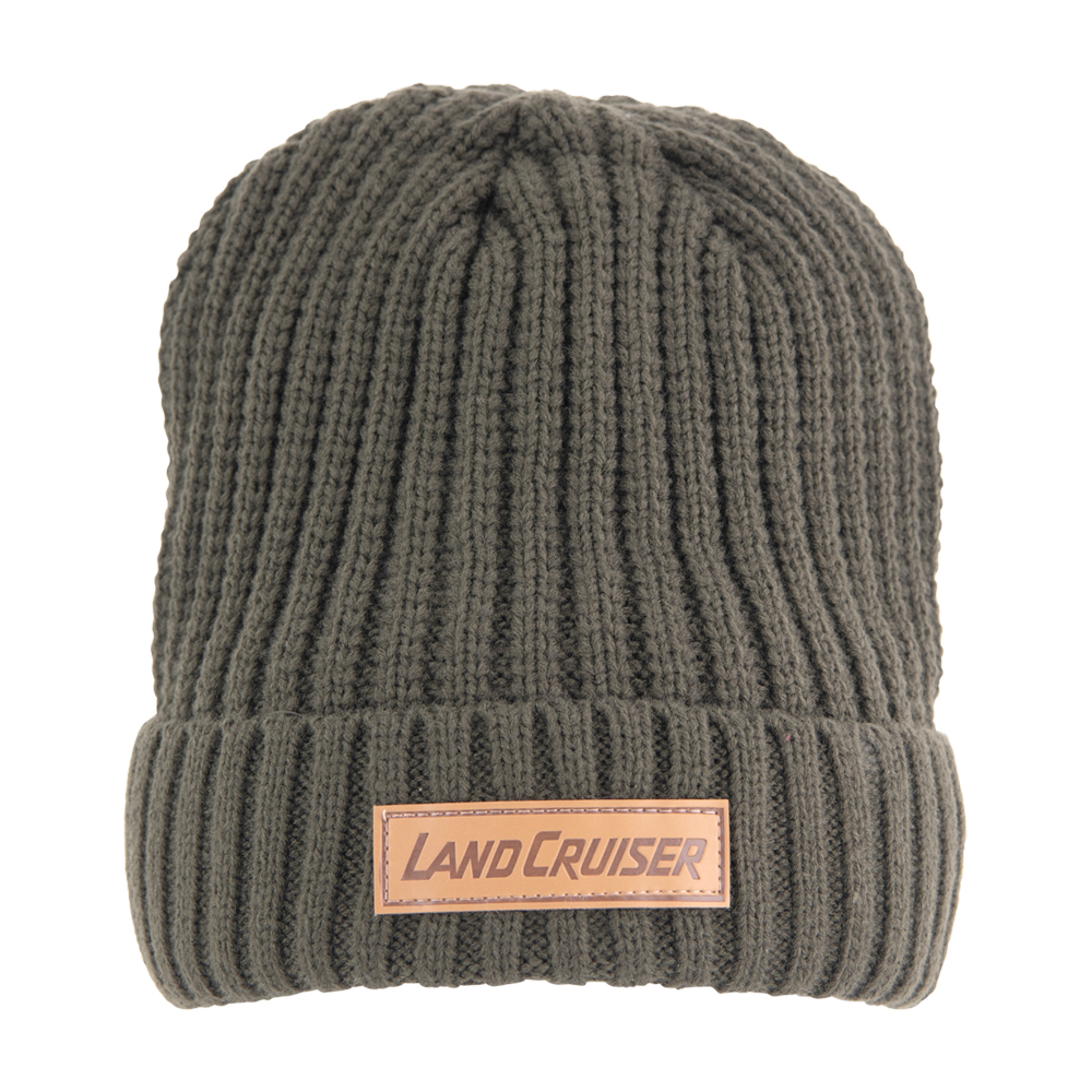 OLIVE GREEN LC KNIT BEANIE