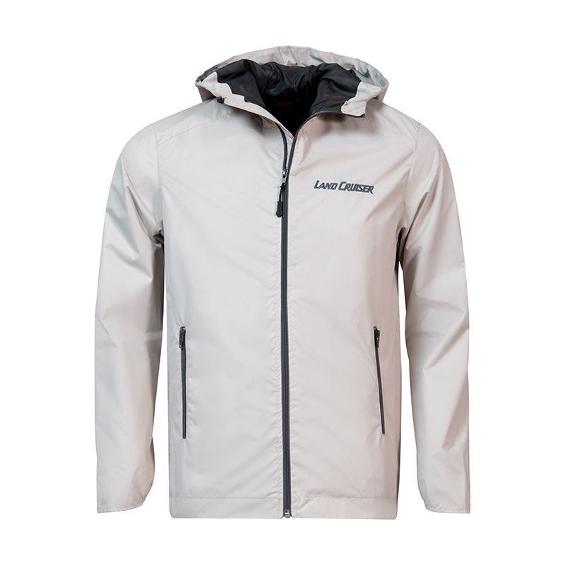 LAND CRUISER BEIGE UNISEX RAIN JACKET