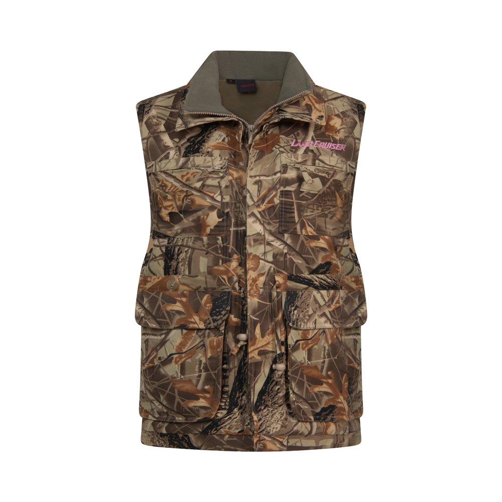 LADIES CAMO HUNTING VEST