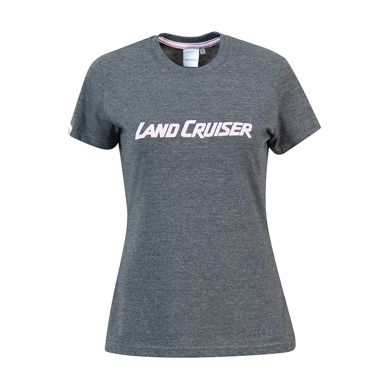 LC LADIES GREY MELANGE T SHIRT