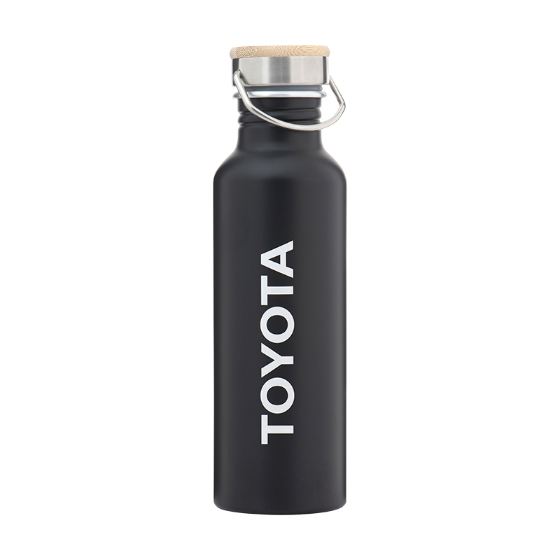 Toyota Black Aluminum Water Bottle